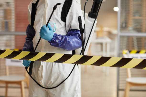 Professional Blood Cleanup technician working in Center Barnstead, NH